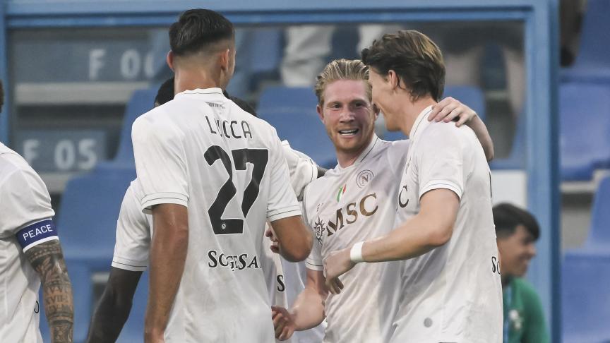 Kevin De Bruyne paste zich snel aan het systeem van Napoli aan